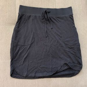 SONOMA BLACK TIE WAIST SKIRT POCKETS